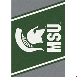 Milliken College Team Spirit (NCAA) Michigan State 74198 Spirit Rectangle (4000019204) 5'4