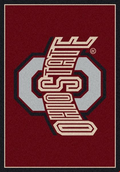 Milliken College Team Spirit (NCAA) Ohio State 45262 Spirit Rectangle (4000019289) 7'8" x 10'9" Area Rug