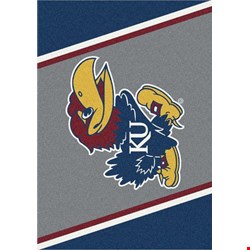 Milliken College Team Spirit (NCAA-SPT) Kansas 00386 Spirit Rectangle (4000053867) 2'8