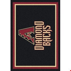 Milliken MLB Team Spirit (MLB-S) Arizona Diamond Backs 01001 Spirit Rectangle (4000019571) 7'8