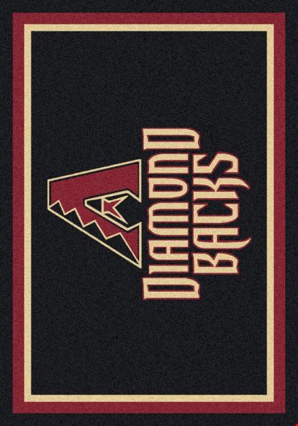 Milliken MLB Team Spirit (MLB-S) Arizona Diamond Backs 01001 Spirit Rectangle (4000054875) 2'8" x 3'10" Area Rug