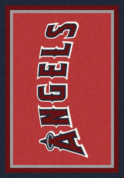 Milliken MLB Team Spirit (MLB-S) Los Angeles Angels 01023 Spirit Rectangle (4000053960) 2'8" x 3'10" Area Rug