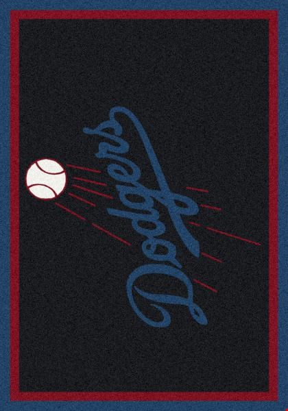 Milliken MLB Team Spirit (MLB-S) Los Angeles Dodgers 01008 Spirit Rectangle (4000019518) 5'4" x 7'8" Area Rug
