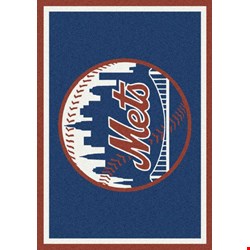 Milliken MLB Team Spirit (MLB-S) New York Mets 01010 Spirit Rectangle (4000054886) 2'8