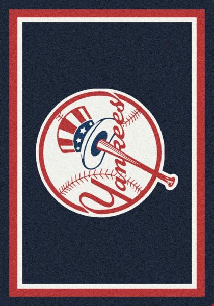 Milliken MLB Team Spirit (MLB-S) New York Yankees 01025 Spirit Rectangle (4000053626) 2'8" x 3'10" Area Rug