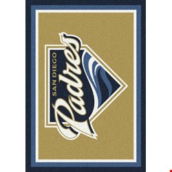 Milliken MLB Team Spirit (MLB-S) San Diego Padres 01013 Spirit Rectangle (4000019523) 5'4