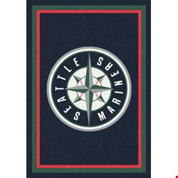 Milliken MLB Team Spirit (MLB-S) Seattle Mariners 01027 Spirit Rectangle (4000050020) 3'10