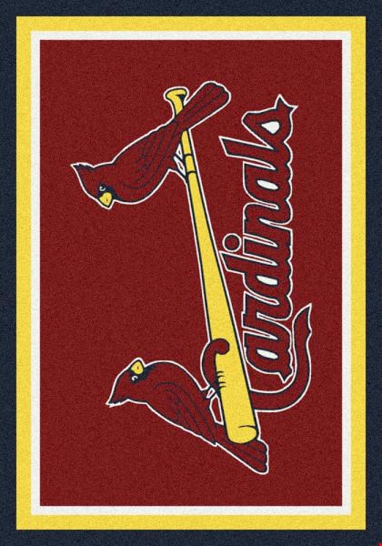 Milliken MLB Team Spirit (MLB-S) St. Louis Cardinals 01015 Spirit Rectangle (4000019585) 7'8" x 10'9" Area Rug