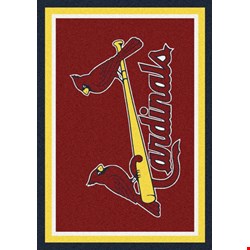 Milliken MLB Team Spirit (MLB-S) St. Louis Cardinals 01015 Spirit Rectangle (4000050008) 3'10