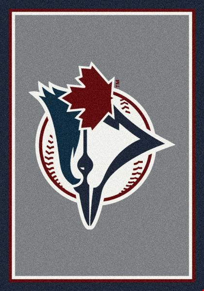 Milliken MLB Team Spirit (MLB-S) Toronto Blue Jays 01030 Spirit Rectangle (4000019600) 7'8" x 10'9" Area Rug