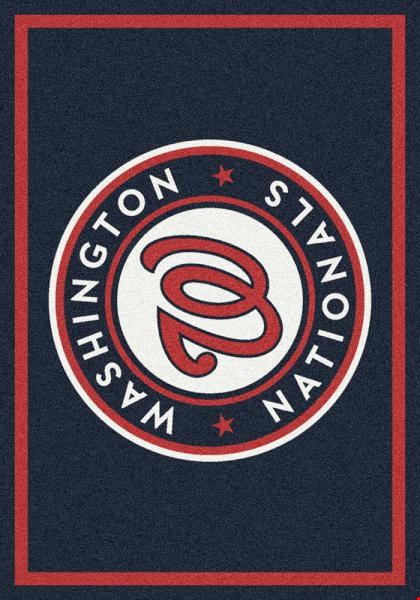 Milliken MLB Team Spirit (MLB-S) Washington Nationals 01016 Spirit Rectangle (4000054895) 2'8" x 3'10" Area Rug
