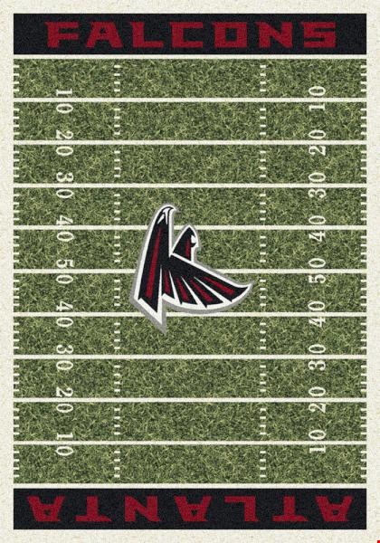Milliken NFL Team Home Field (NFL-F) Atlanta Falcons 01006 Home Field Rectangle (4000019818) 5'4" x 7'8" Area Rug