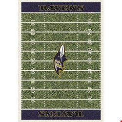 Milliken NFL Team Home Field (NFL-F) Baltimore Ravens 01009 Home Field Rectangle (4000019819) 5'4