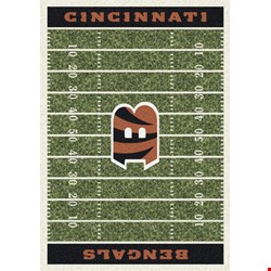 Milliken NFL Team Home Field (NFL-F) Cincinnati Bengals 01021 Home Field Rectangle (4000019791) 3'10