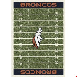 Milliken NFL Team Home Field (NFL-F) Denver Broncos 01030 Home Field Rectangle (4000019794) 3'10