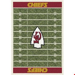 Milliken NFL Team Home Field (NFL-F) Kansas City Chiefs 01048 Home Field Rectangle (4000019832) 5'4