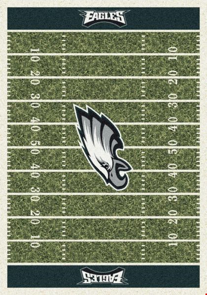 Milliken NFL Team Home Field (NFL-F) Philadelphia Eagles 01072 Home Field Rectangle (4000019840) 5'4" x 7'8" Area Rug