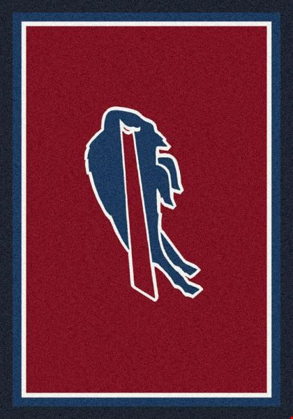 Milliken NFL Team Spirit (NFL-S) Buffalo Bills 00911 Spirit Rectangle (4000095601) 3'10" x 5'4" Area Rug