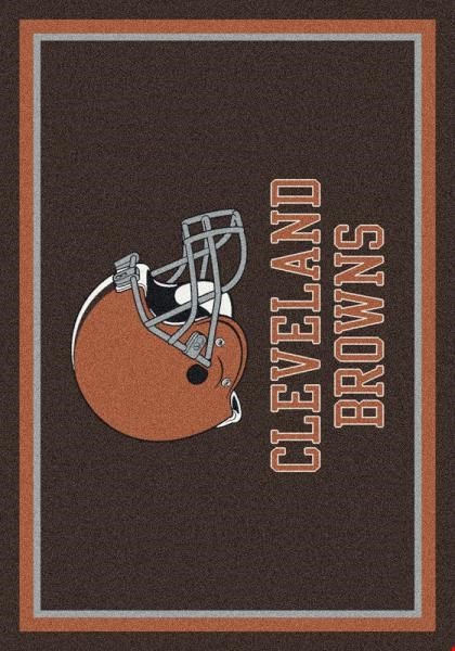 Milliken NFL Team Spirit (NFL-S) Cleveland Browns 00923 Spirit Rectangle (4000095624) 5'4" x 7'8" Area Rug