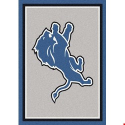 Milliken NFL Team Spirit (NFL-S) Detroit Lions 00932 Spirit Rectangle (4000095641) 7'8