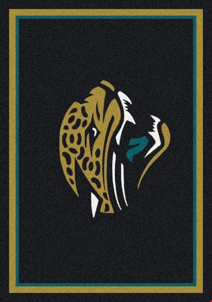 Milliken NFL Team Spirit (NFL-S) Jacksonville Jaguars 00944 Spirit Rectangle (4000095610) 3'10" x 5'4" Area Rug