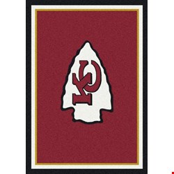 Milliken NFL Team Spirit (NFL-S) Kansas City Chiefs 00947 Spirit Rectangle (4000095152) 3'10