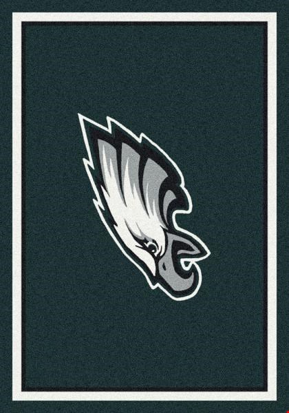Milliken NFL Team Spirit (NFL-S) Philadelphia Eagles 00971 Spirit Rectangle (4000095933) 5'4" x 7'8" Area Rug