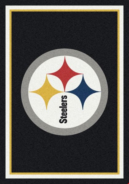 Milliken NFL Team Spirit (NFL-S) Pittsburgh Steelers 00974 Spirit Rectangle (4000095983) 10'9" x 13'2" Area Rug