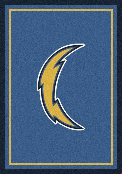 Milliken NFL Team Spirit (NFL-S) San Diego Chargers 00977 Spirit Rectangle (4000095935) 5'4" x 7'8" Area Rug
