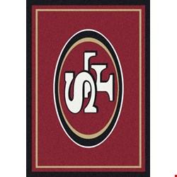 Milliken NFL Team Spirit (NFL-S) San Francisco 49ers 00980 Spirit Rectangle (4000095921) 3'10