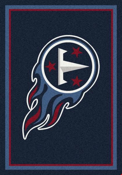Milliken NFL Team Spirit (NFL-S) Tennessee Titans 00991 Spirit Rectangle (4000095964) 7'8" x 10'9" Area Rug
