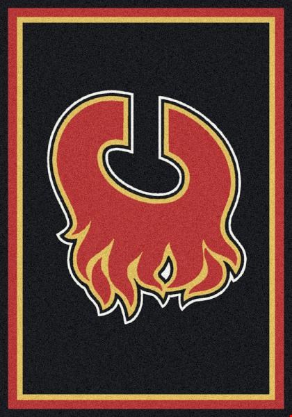 Milliken NHL Team Spirit (NHL-S) Calgary Flames 01041 Spirit Rectangle (4000020369) 2'8" x 3'10" Area Rug