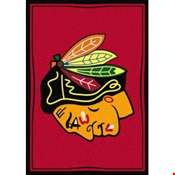 Milliken NHL Team Spirit (NHL-S) Chicago Blackhawks 01061 Spirit Rectangle (4000020303) 3'10