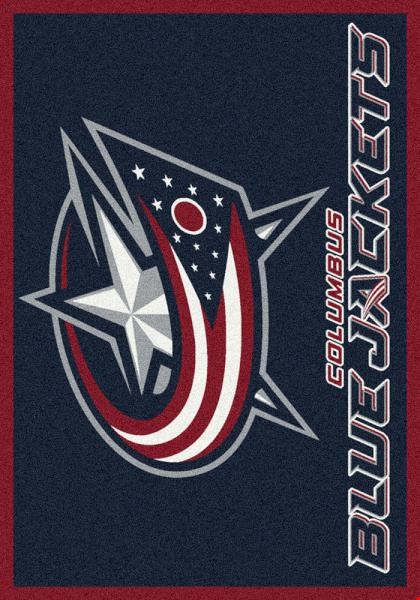 Milliken NHL Team Spirit (NHL-S) Columbus Bluejackets 01081 Spirit Rectangle (4000020305) 3'10" x 5'4" Area Rug