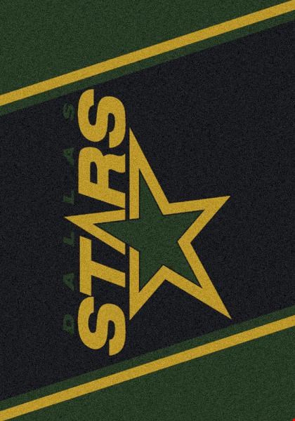 Milliken NHL Team Spirit (NHL-S) Dallas Stars 01091 Spirit Rectangle (4000020306) 3'10" x 5'4" Area Rug