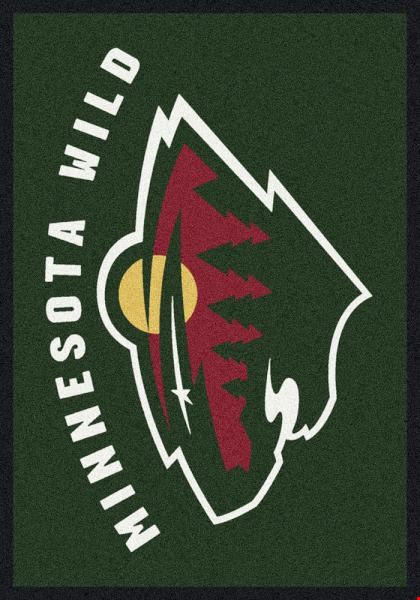 Milliken NHL Team Spirit (NHL-S) Minnesota Wild 01511 Spirit Rectangle (4000020311) 3'10" x 5'4" Area Rug