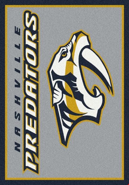 Milliken NHL Team Spirit (NHL-S) Nashville Predators 01711 Spirit Rectangle (4000054846) 7'8" x 10'9" Area Rug