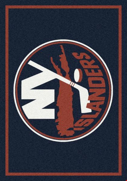 Milliken NHL Team Spirit (NHL-S) New York Islanders 01911 Spirit Rectangle (4000020349) 5'4" x 7'8" Area Rug
