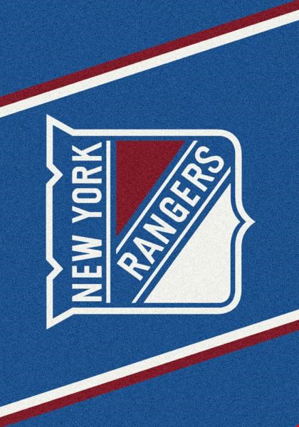 Milliken NHL Team Spirit (NHL-S) New York Rangers 02001 Spirit Rectangle (4000020384) 2'8" x 3'10" Area Rug