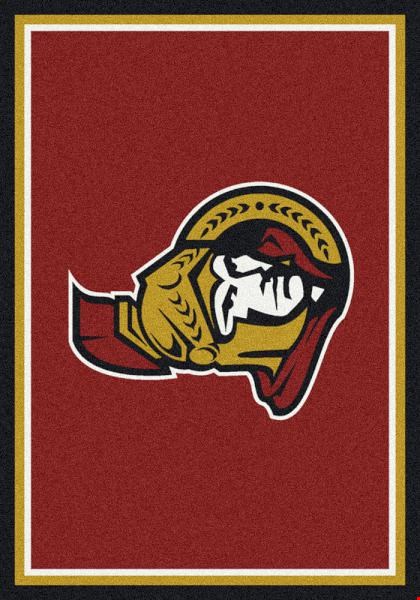 Milliken NHL Team Spirit (NHL-S) Ottawa Senators 02011 Spirit Rectangle (4000053557) 7'8" x 10'9" Area Rug
