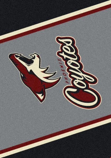 Milliken NHL Team Spirit (NHL-S) Phoenix Coyotes 02031 Spirit Rectangle (4000054852) 7'8" x 10'9" Area Rug