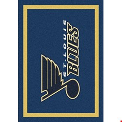 Milliken NHL Team Spirit (NHL-S) St. Louis Blues 02061 Spirit Rectangle (4000020390) 2'8