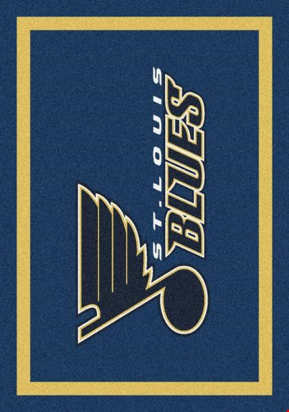 Milliken NHL Team Spirit (NHL-S) St. Louis Blues 02061 Spirit Rectangle (4000020390) 2'8" x 3'10" Area Rug