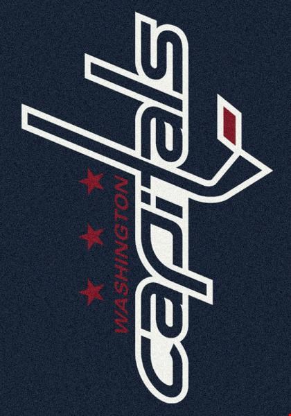 Milliken NHL Team Spirit (NHL-S) Washington Capitals 02101 Spirit Rectangle (4000020326) 3'10" x 5'4" Area Rug