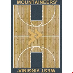 Milliken College Home Court (NCAA) West Virginia 01470 Court Rectangle (4000018524) 7'8