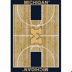 Milliken College Home Court (NCAA-CRT) Michigan 01160 Court Rectangle (4000096104) 10'9
