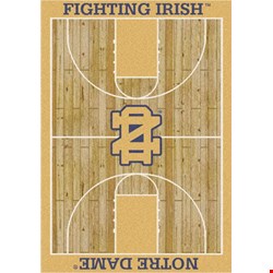 Milliken College Home Court (NCAA-CRT) Notre Dame 01260 Court Rectangle (4000016036) 10'9