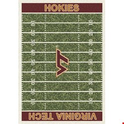 Milliken College Home Field (NCAA) Virginia Tech 01460 Home Field Rectangle (4000018665) 7'8