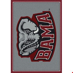 Milliken College Team Spirit (NCAA) Alabama 74166 Spirit Rectangle (4000019428) 2'8