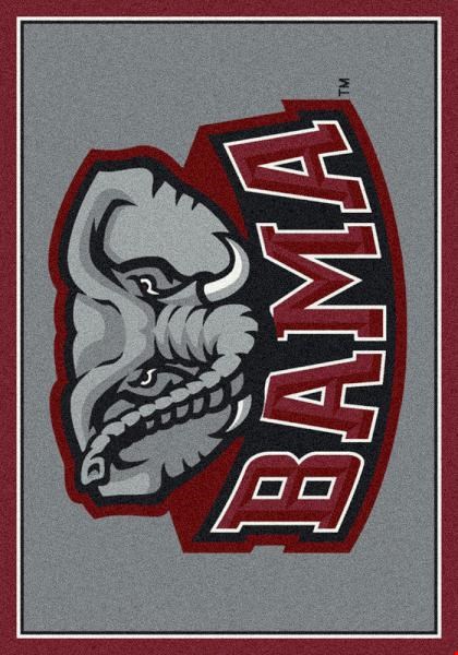 Milliken College Team Spirit (NCAA) Alabama 74166 Spirit Rectangle (4000019428) 2'8" x 3'10" Area Rug